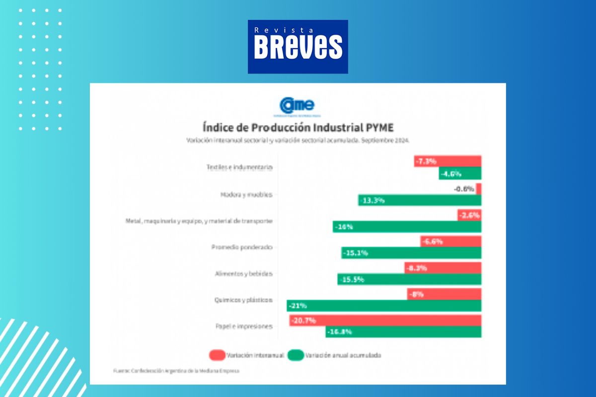 La industria pyme retrocede 6,6% en septiembre pero muestra señales de recuperación - imagen 3